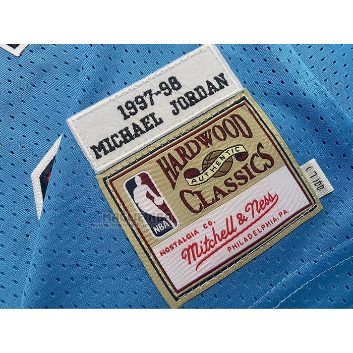 Maglia
 Michael Jordan NO 23 Chicago Bulls Mitchell & Ness 1997-98 Blu
